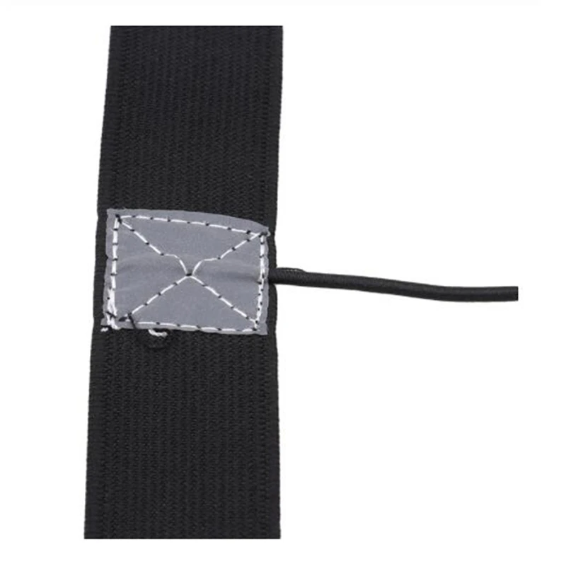 Outdoor Running Waist Belt, Triathlon Marathon Race Number Belt with Gel Holder Cloth Waistband, Portable Sports Accessory image 3
