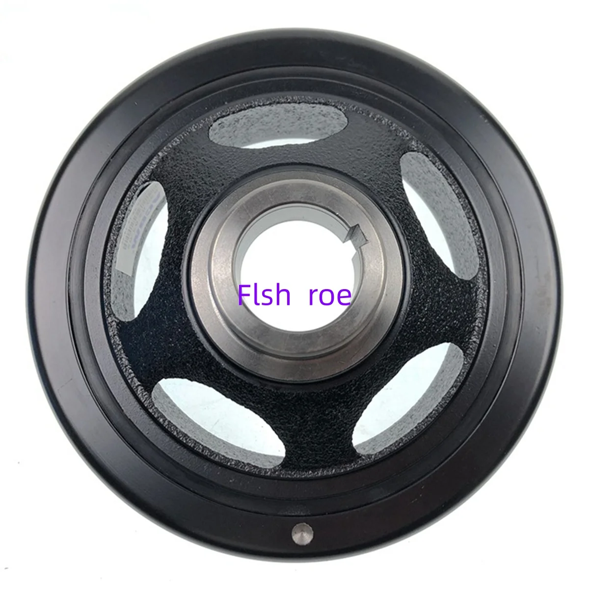 06E105251F is applicable to Au-di A6/3.0 (06-12 models), A8, Q7 - hub pulley for belt drive