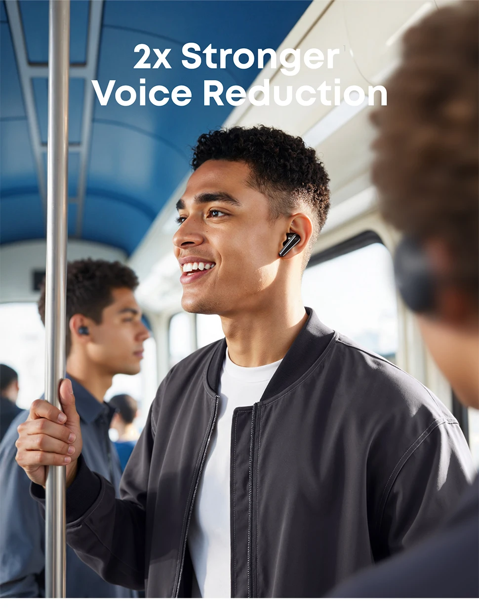 Soundcore by Anker Liberty 5 Noise-Cancelling Wireless Earbuds ANC 3.0 Earphone Bluetooth 48H Wireless Bluetooth Headphones