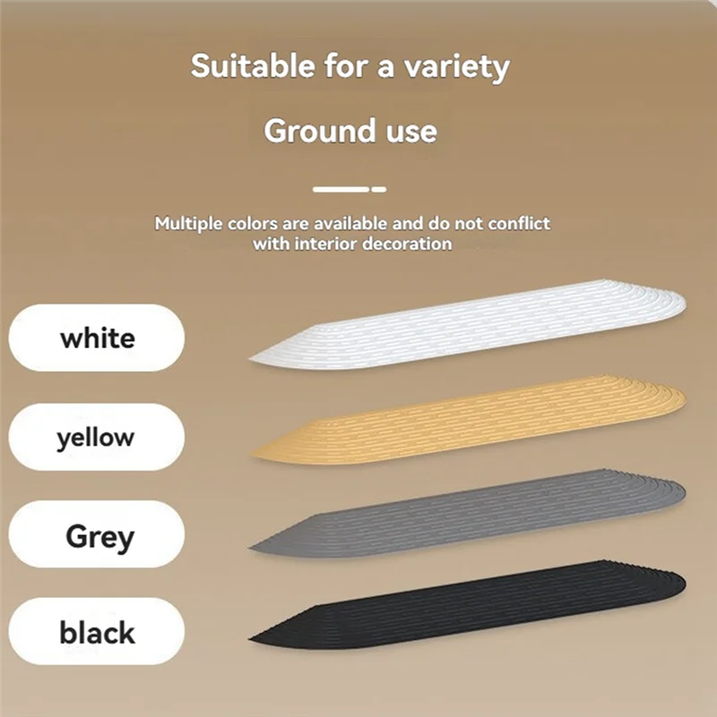 N18R Threshold Strips Vacuum Cleaner Ramp For Wheelchairs Accessories Vacuum Cleaner Parts Gray