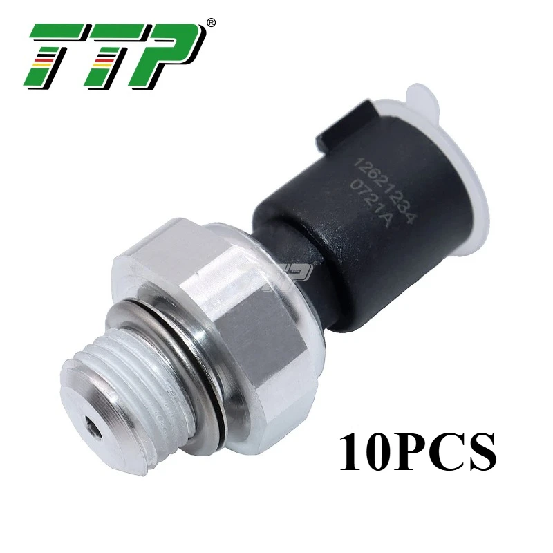 

10pcs 12673134 Oil Pressure Sensor for Pontiac for GMC for Buick for Chevrolet for Cadillac for Hummer OEM# 12596951 12621234