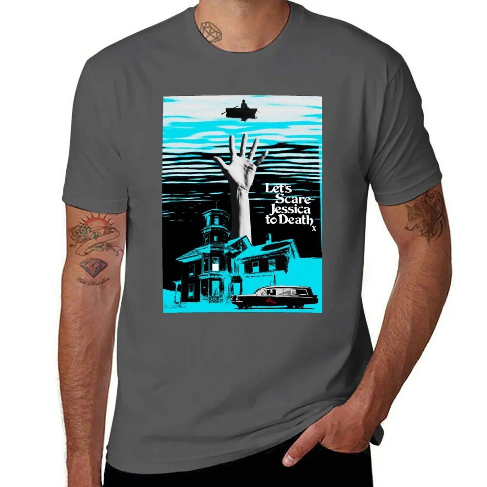 

Let's Scare Jessica To Death' Tee T-Shirt t shirt for man 100 percent cotton t shirts for man cotton funny T-Shirt