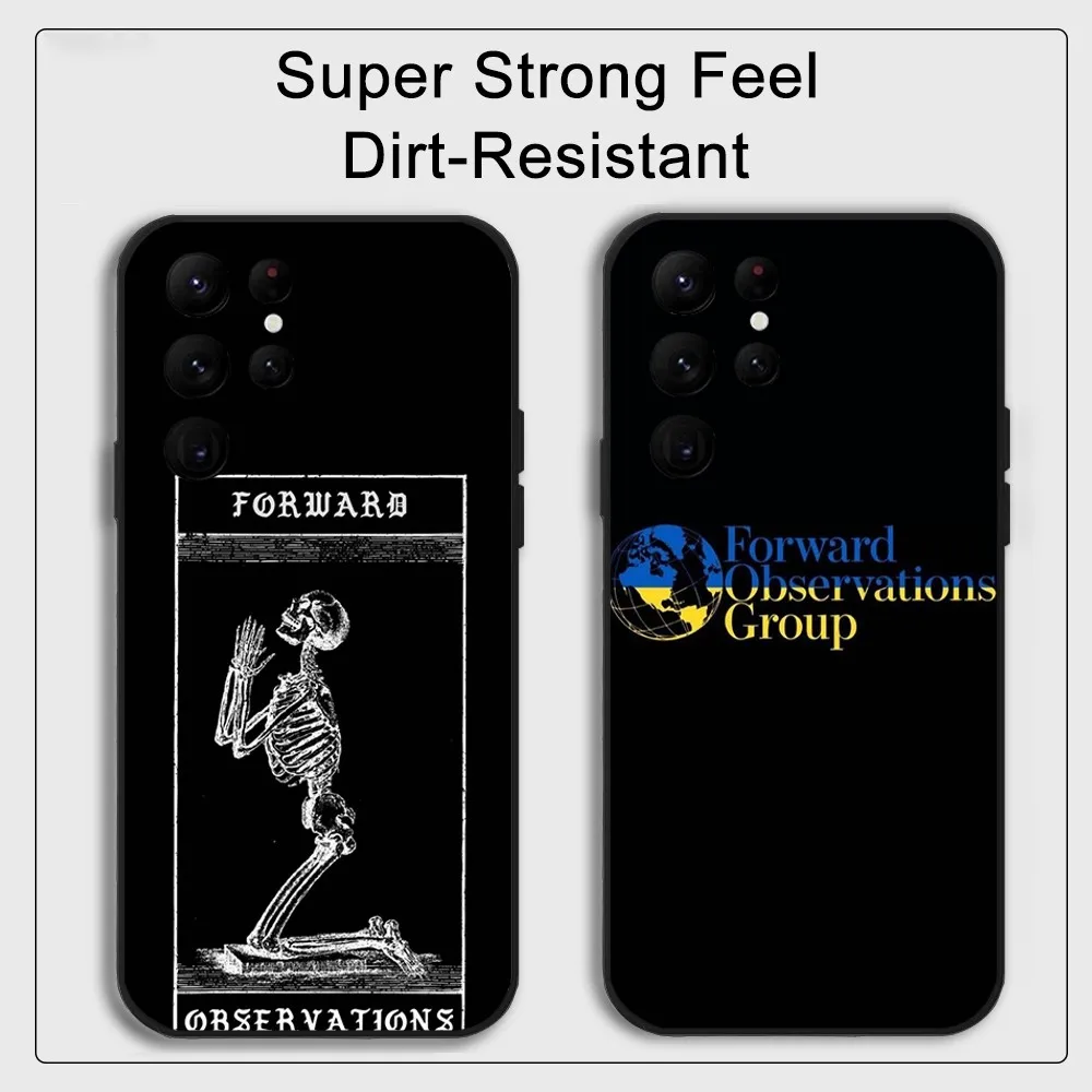 Forward Observations Group Phone Case  Samsung S series s20 s21 s22 s23 s24 FE Plus Ultra TPU Soft to Skin-friendly case