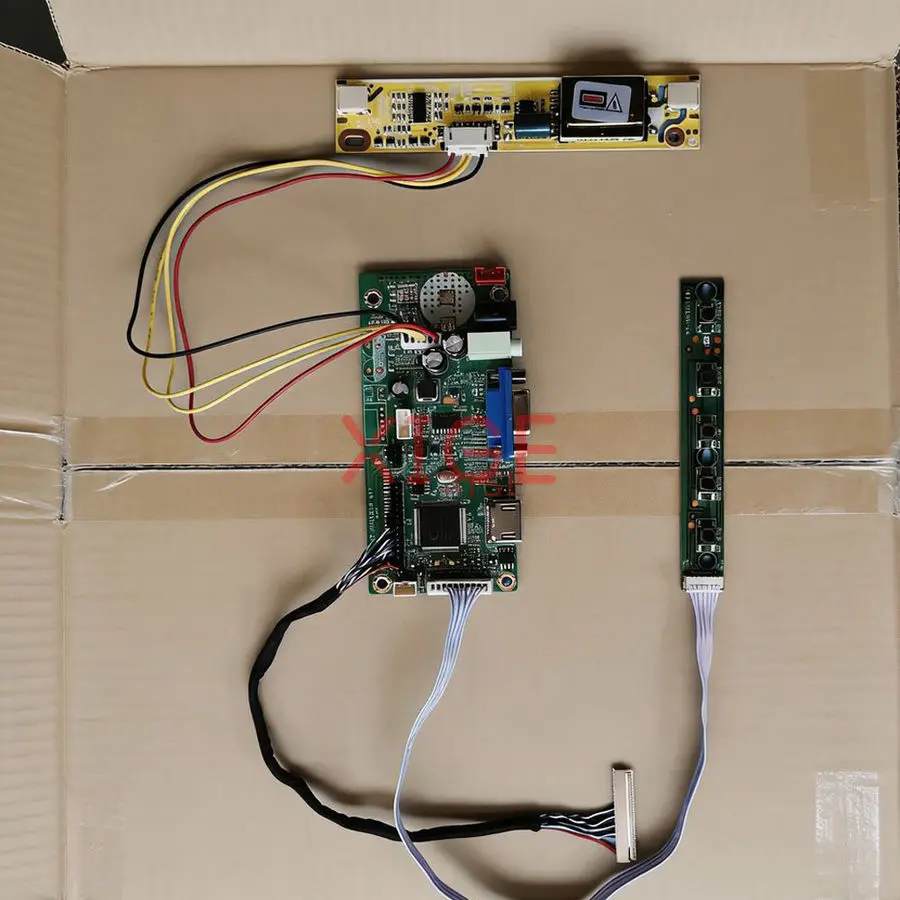 

Плата привода контроллера монитора подходит для LM185WH1 M185XW01 HT185WX1 LQ185T1LGN2 HDMI + VGA LVDS 30-контактный 1366*768 2-CCFL 1366x768 DIY Kit