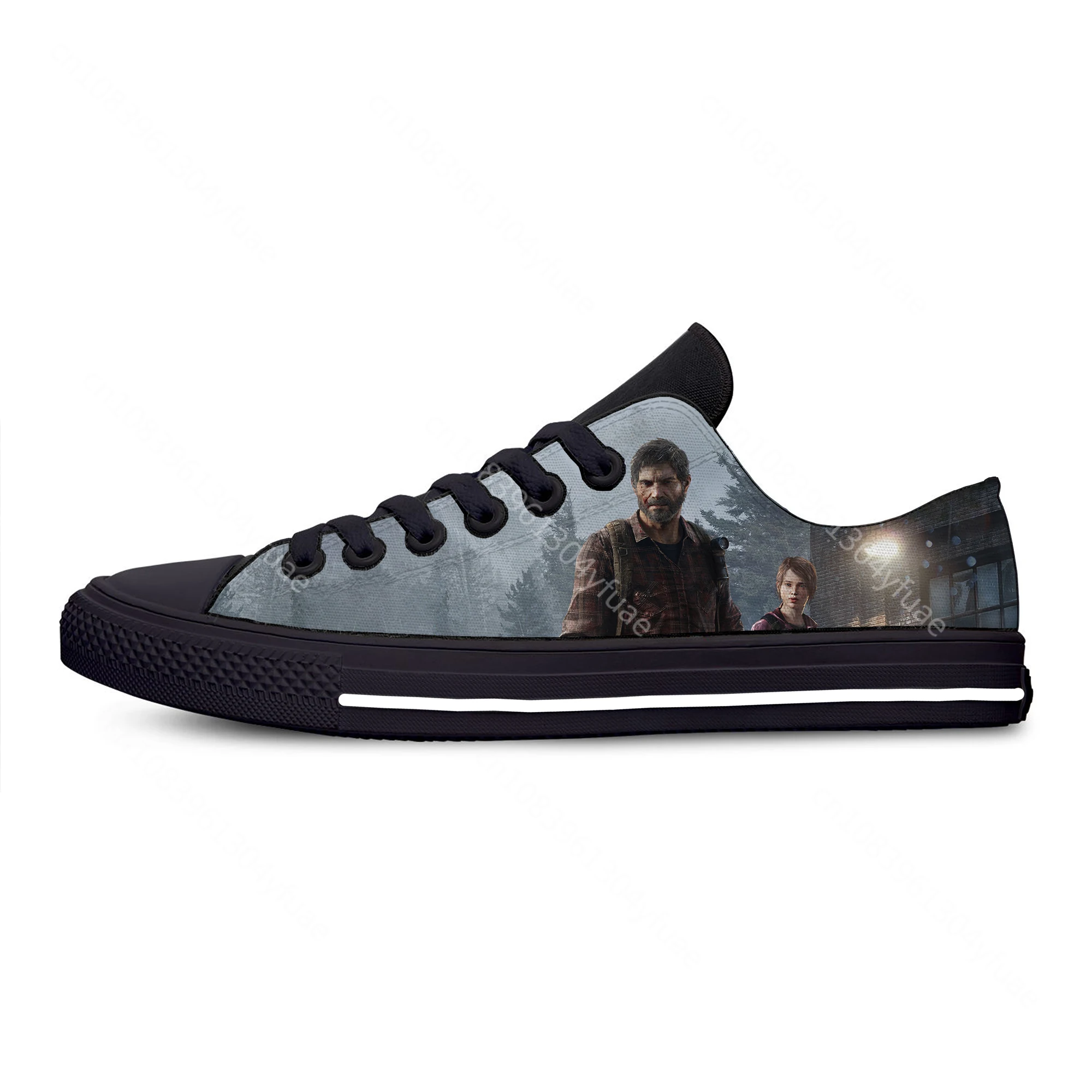 Videogioco l'ultimo di noi Hot Fashion Funny Casual Shoes Low Top leggero traspirante scarpe da tavola uomo donna Sneakers classiche