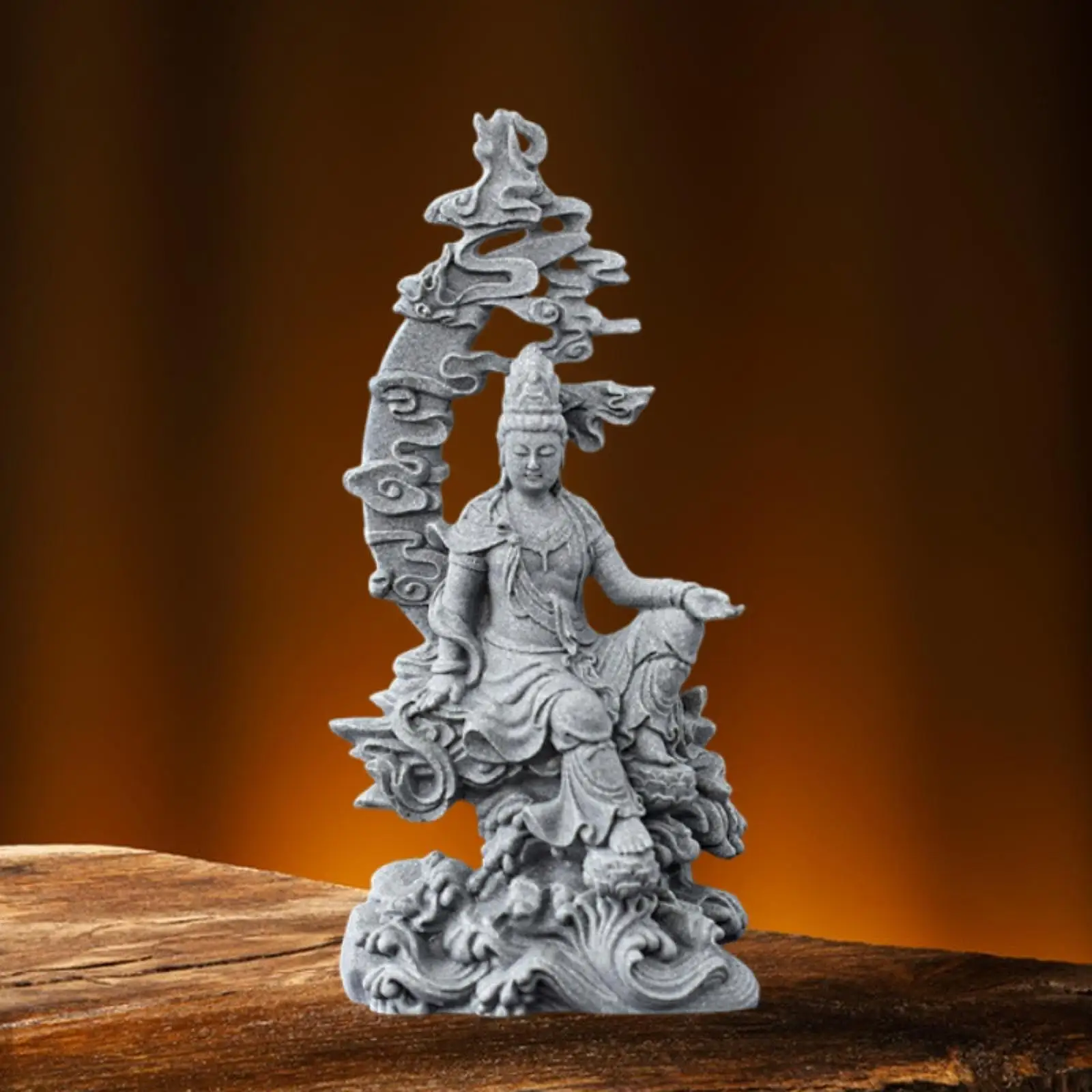 

Статуя Гуань Инь, коллекция китайских поделок для рабочего стола в спальне в помещении