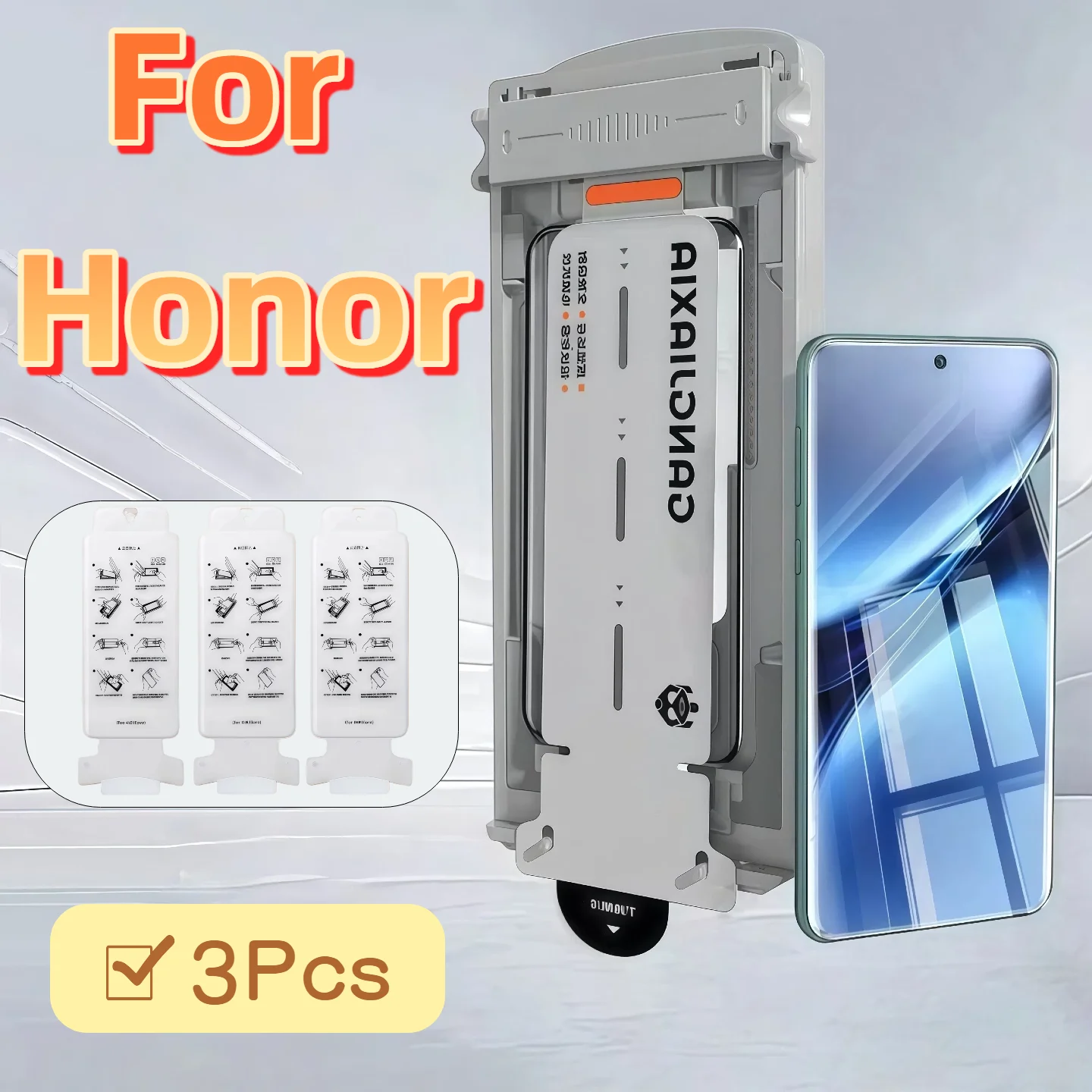 

3Pcs Ceramic Film Screen Protector for HONOR Magic Series No Dust Ultra Clear Non-Tempered Glass 8 7 6 pro 90 100 200 300 400 Po