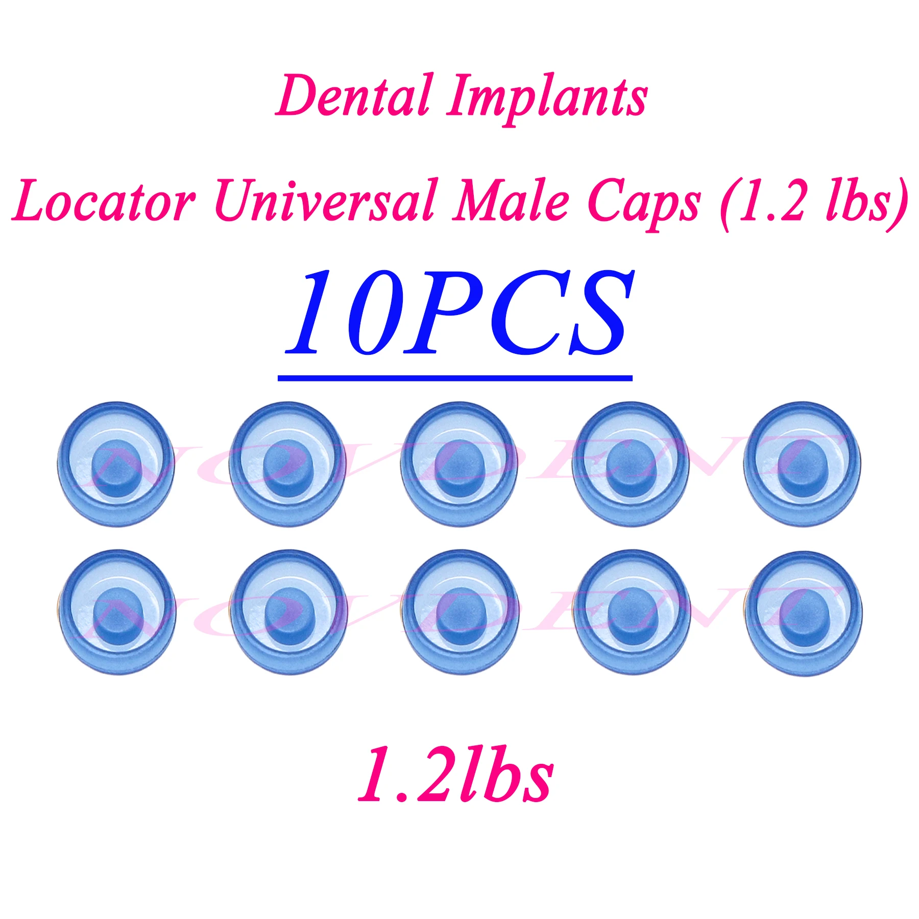 Dental Strong Retentive Caps 1.2lbs Overdenture Attachment Abutments  Cpts Core Tool Replacement Retention Caps