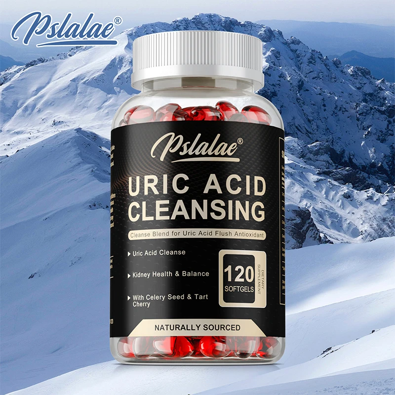 

Uric Acid Cleanse Detox Capsules - Uric Acid Cleanse & Kidney Support, Joint Support Supplement & Promote Joint Health & Detox