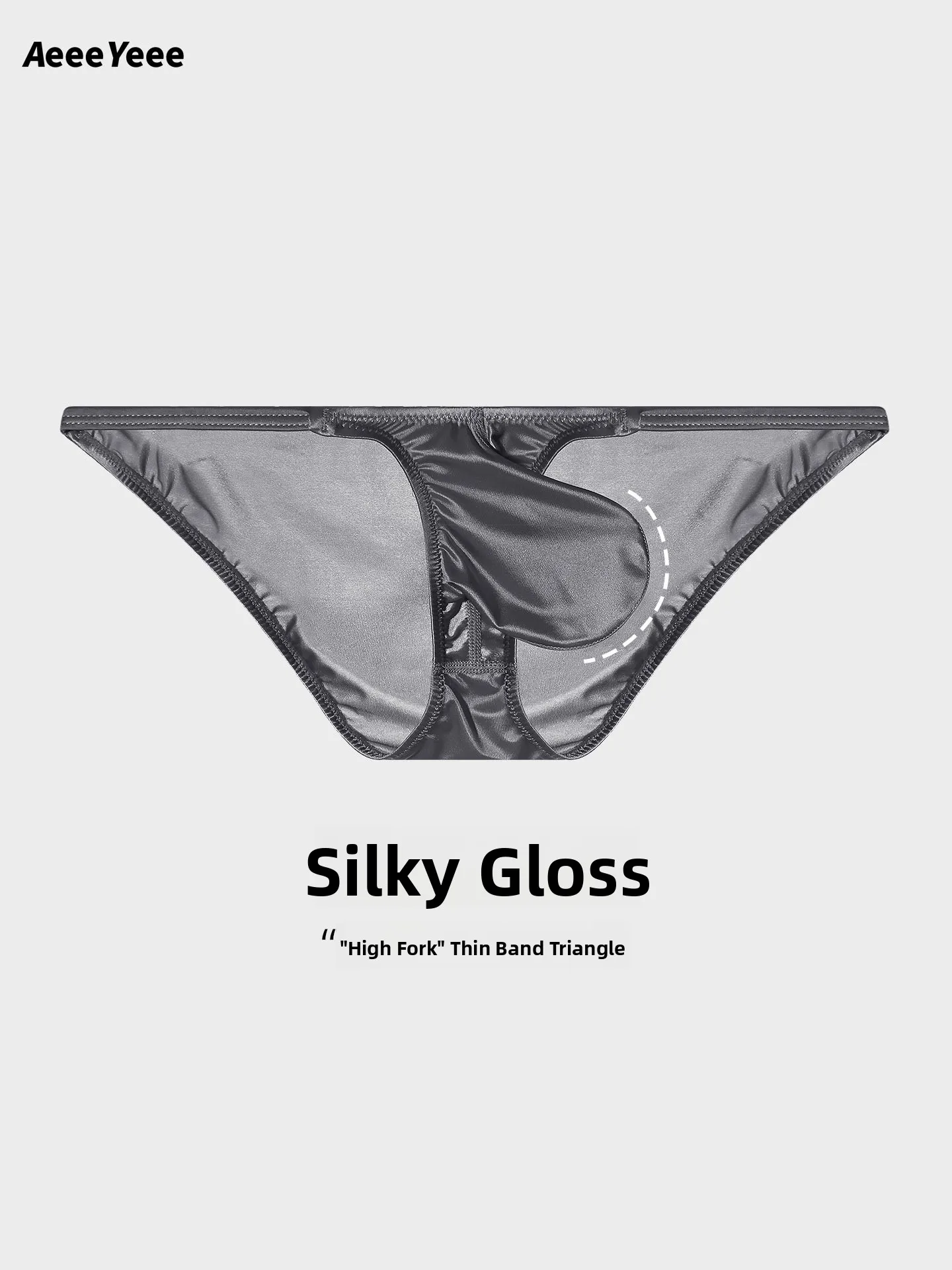 العربية منخفضة الخصر الحرير الجليد ملابس داخلية للرجال رقيقة جدا e ملخصات مريحة مثير التغطية الكاملة بعقب الحقيبة الكبيرة orts