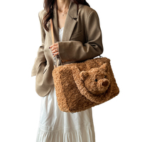 Cute Plush Bear  Shoulder Bag Handbags Girls  Toy Children School Backpack Kids Gift Toys For Teenage