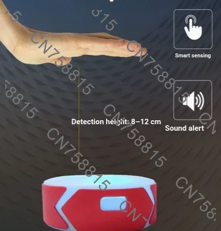for Kids Soccer Basketball (Red)，2025 New Smart Reaction Training Light, 4-Light Set Remote Control Speed Drill