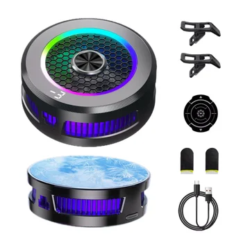 15W extrémně chladicí chladič telefonu s generátorem ledu, polovodičový chladič telefonu, magnetický a připínací pro iPhone/Xiaomi/VIVO/OPPO 10 nejlepší prodej mobilní chladič - №6