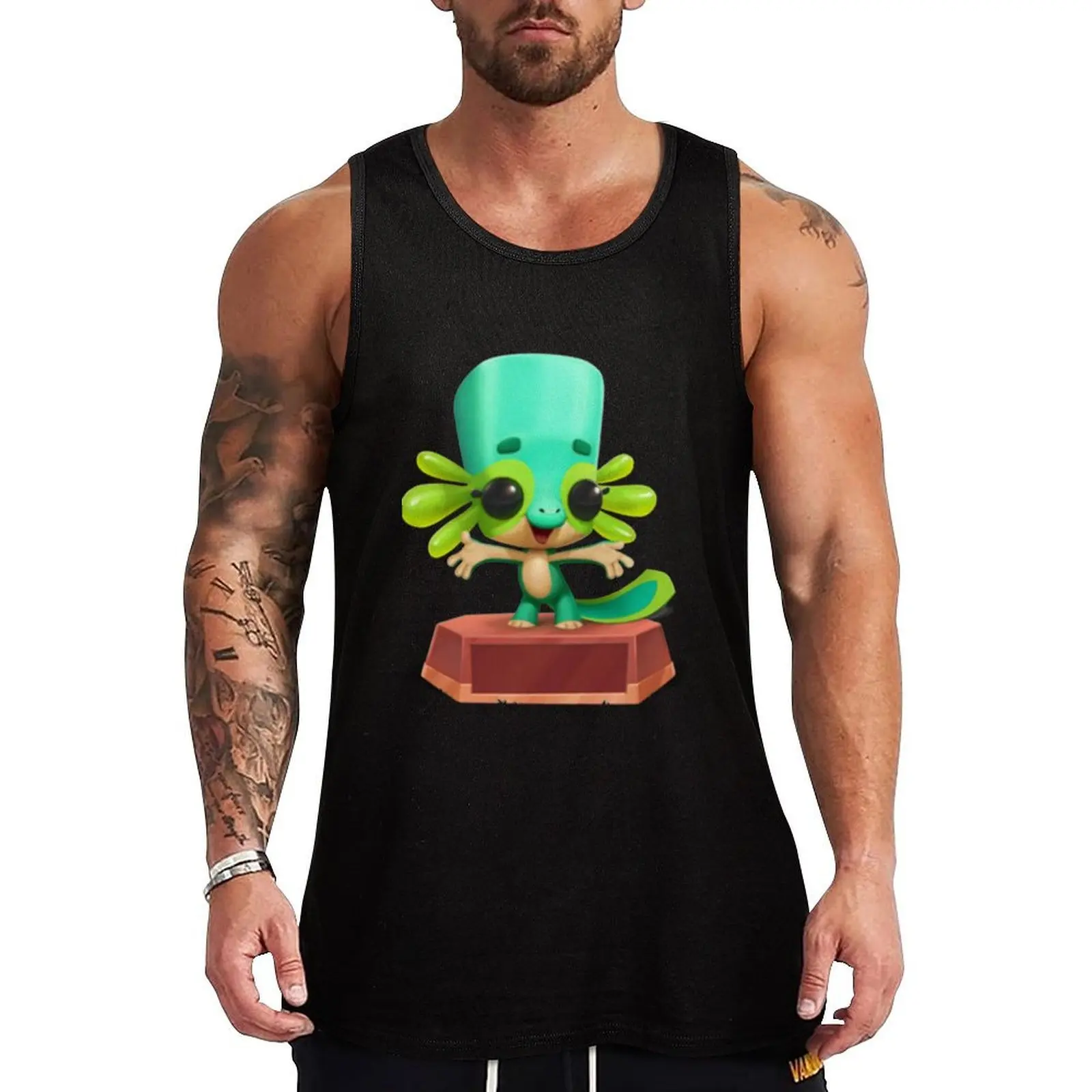 Lizzy Zooba battle arena royale characters Tank Top Graphic Print Tank Top Casual Sleeveless Novelty Shirt