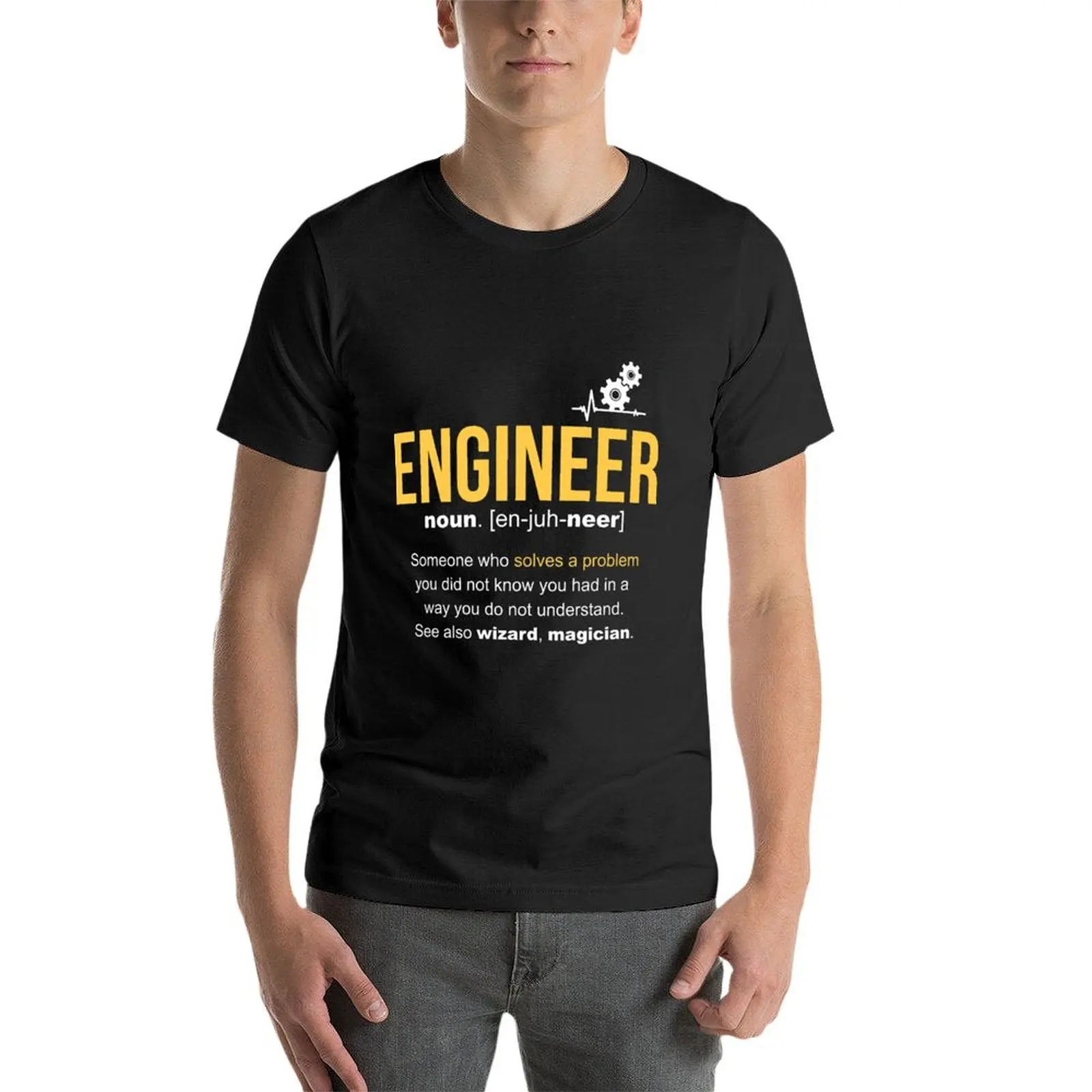 Engineer Definition Funny Gift T-Shirt hippie clothes kawaii clothes mens tall t shirts