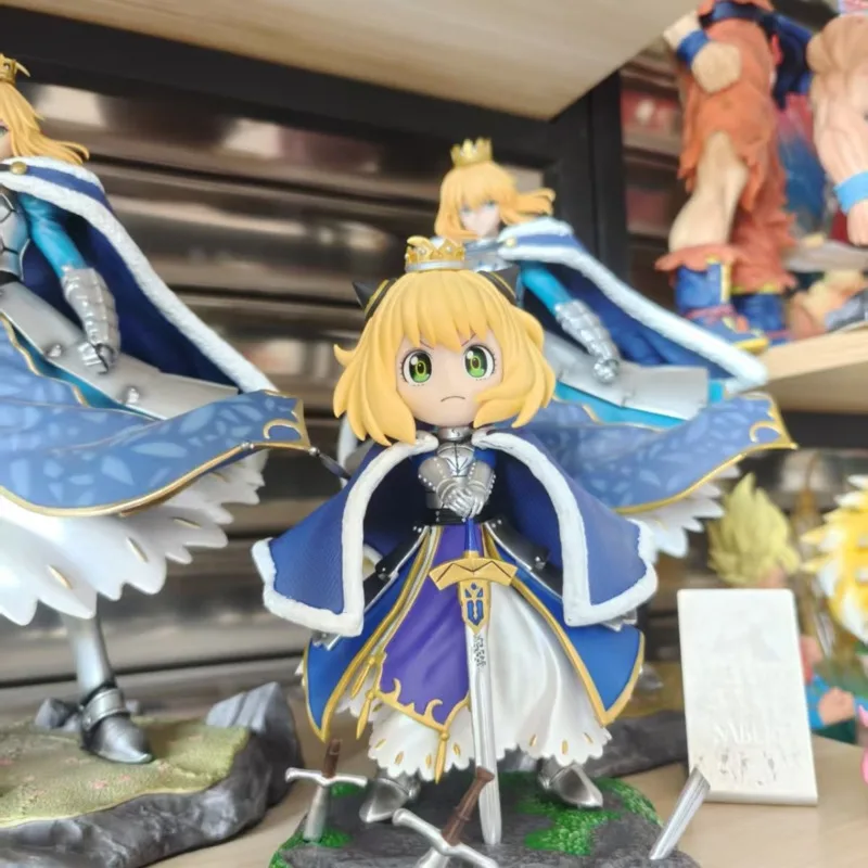 New Spy Home Anya Cos Saber Altria GK FIgure Anya Desktop Collection Ornament Special Birthday Present