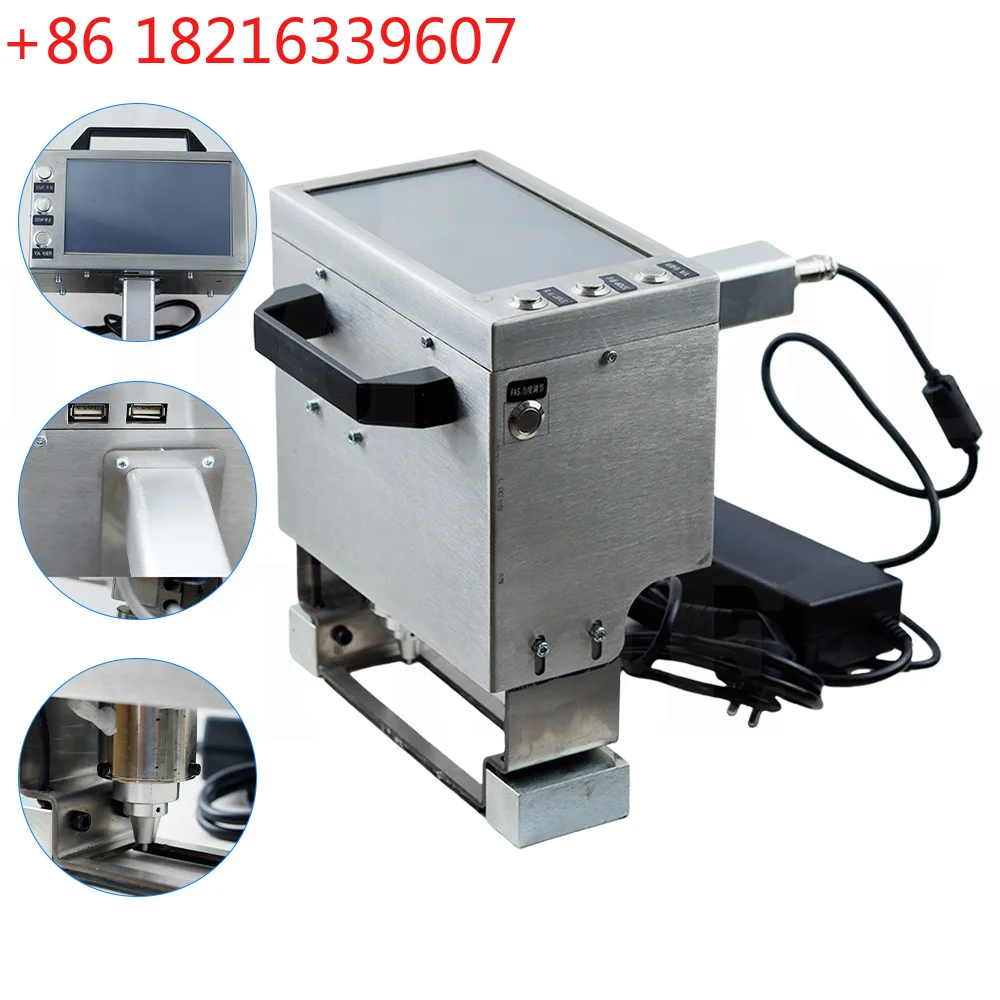YAO Handheld Electric Marking Machine Factory Dot Peen Engraving Machinery For Metal/Chassis/frames/Data matrix/Machined parts