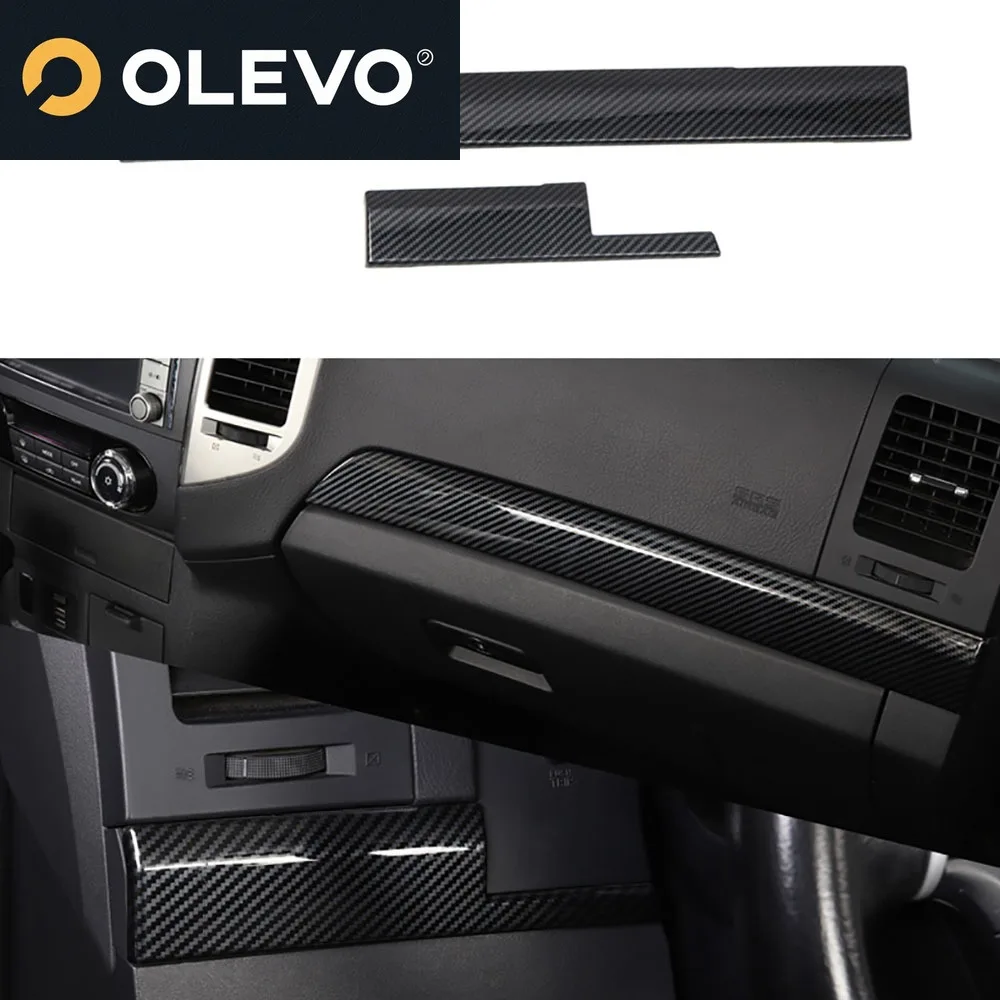 

Carbon Fiber Color Central control decorative panel in the passenger compartment Fit For 2007-2020 Mitsubishi Pajero V93/V97