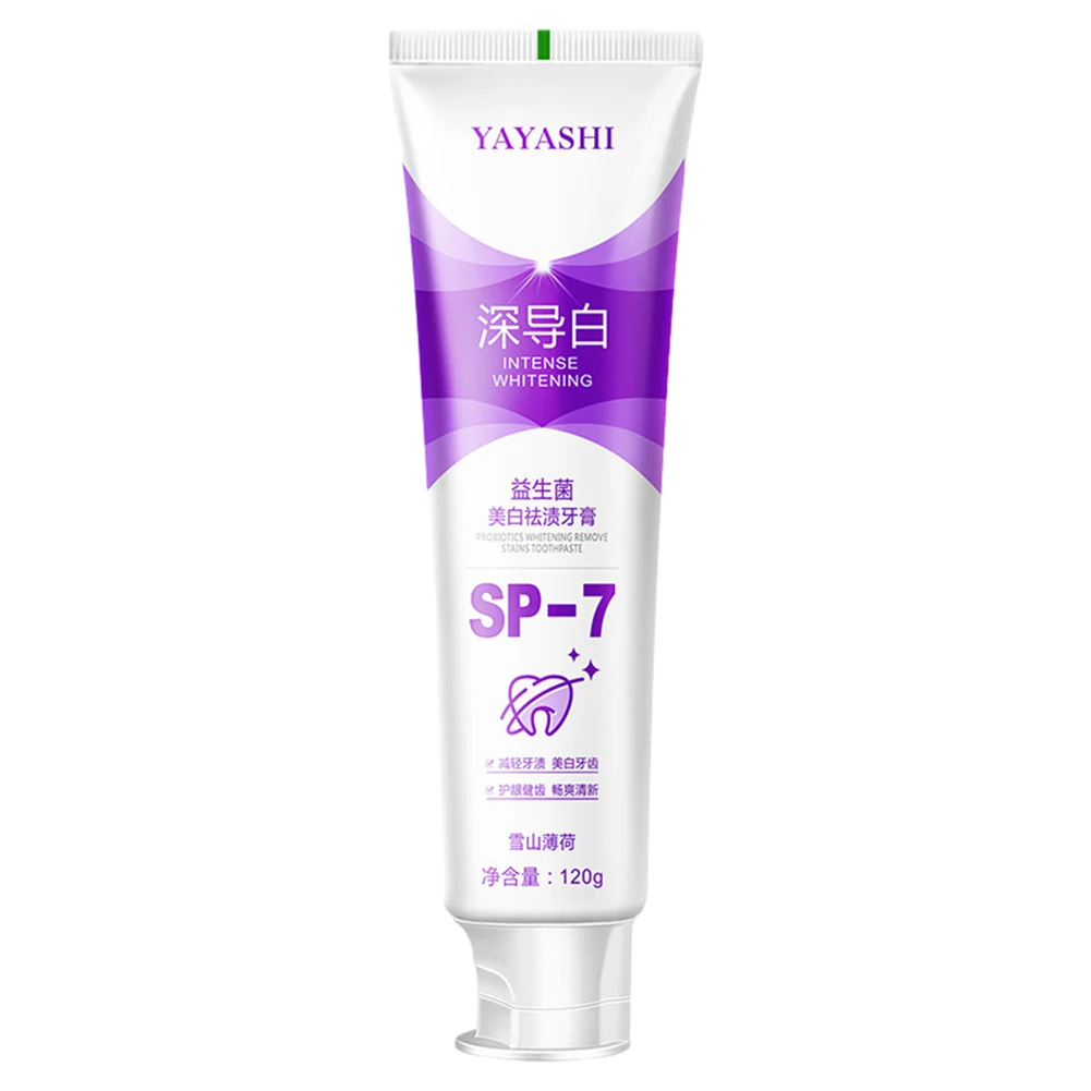 120g Fresh Breath Toothpaste Protect Gums Probiotic Toothpaste Stain Removing Toothpaste Mouth Teeth Cleaning Health Tooth Care