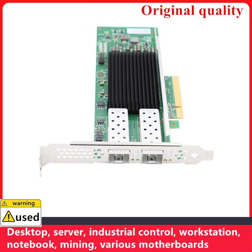 10 Gigabit NIC For Intel E810XXVDA2 Network Card PCI-E Server Desktop Workstation Internet Cafe FREENAS QNAP ESXI PVE AR NICs