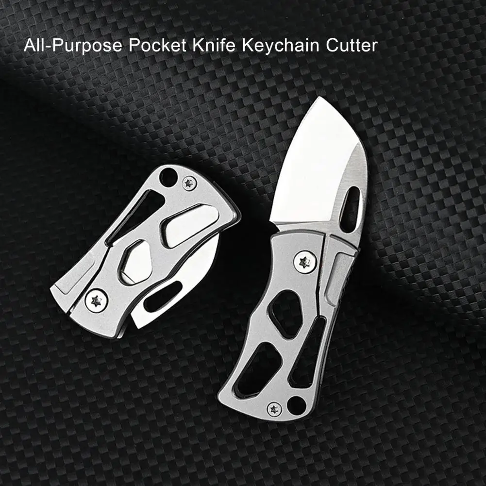 Portable Stainless Steel Shape Knife Camping Outdoor Survival Supplies Tools Foldable Pocket Knife Mini Knife Drop Shipping