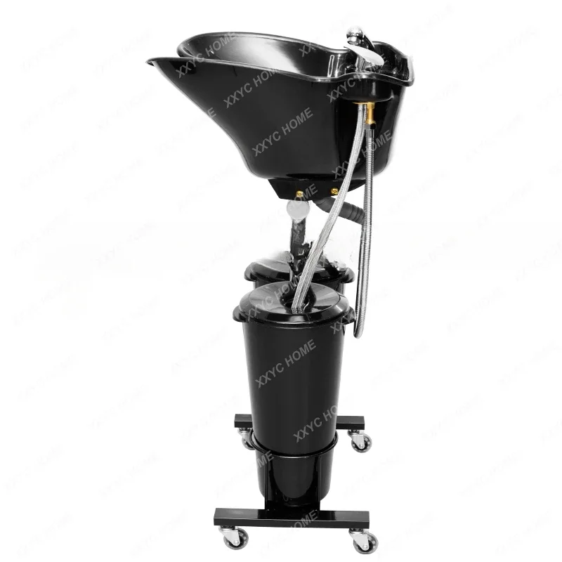 Mobile Vertical Shampoo Basin Chong Basin Patient Pregnant Women Elderly Barber Shop Sitting Shampoo Chair