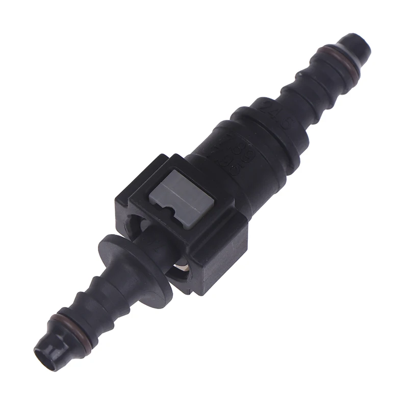 Car Fuel Line Coupler Hose Quick Release Connector Coupler ID6 7.89 Nylon Oil Pipe Adapter Straight Fuel Line Quick Connector