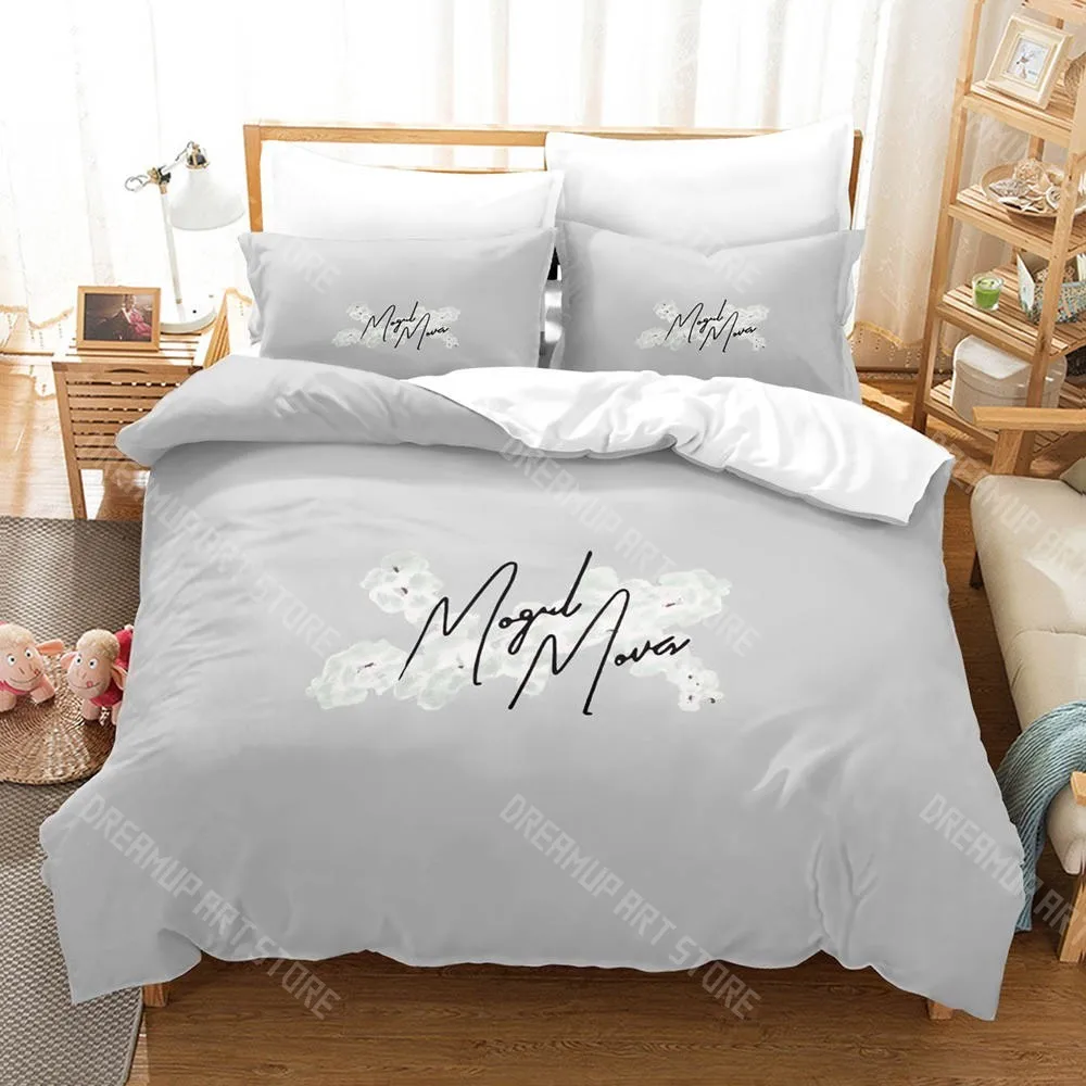 3D Printed Mogul Moves Logo Bedding Set for Boys Girls Duvet Cover  Pillowcase Twin Queen King Full Single Double Sizes