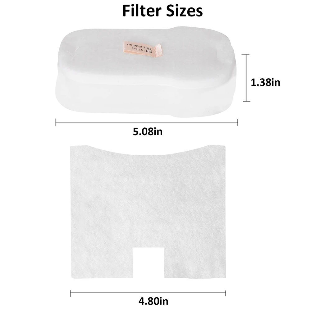 Peças de filtro substituição para tubarão, vértice com fio, Ultraleve DuoClean PowerFins, aspirador de pó, HZ2002, HZ2000, 4pcs