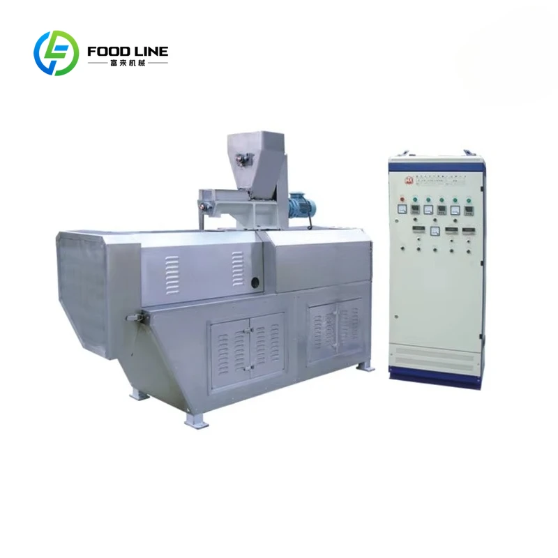 Customized Twin Screw Snacks Extruder Puffed Food Making Machine Compact for Small-Batch Snack Factory Use