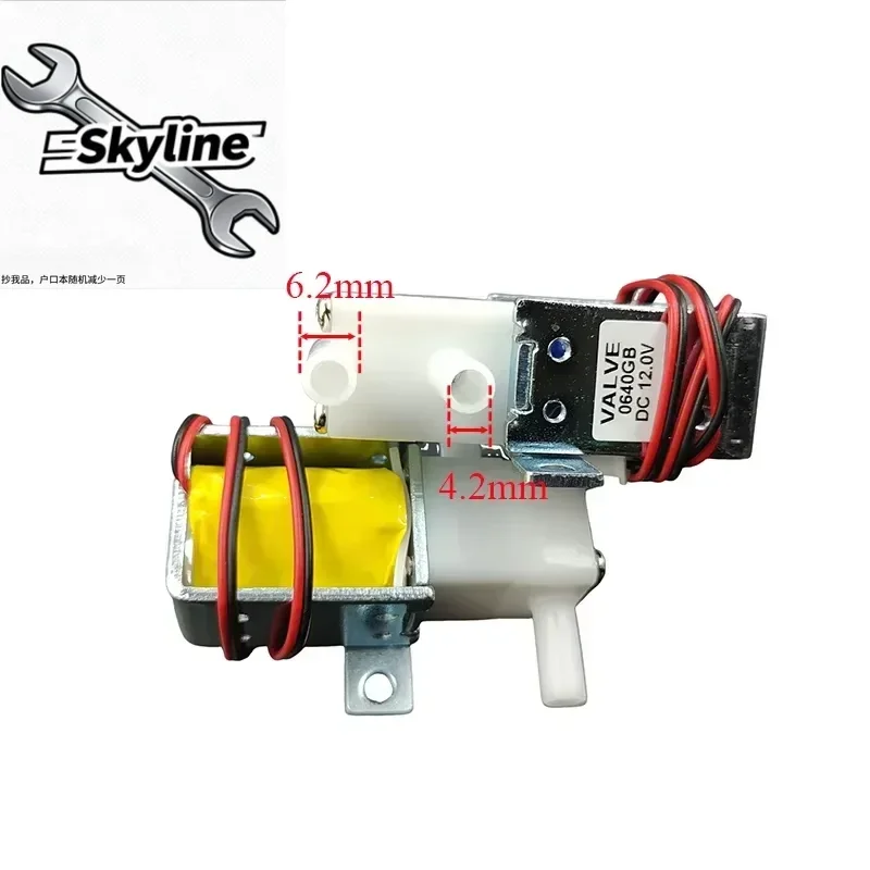 2-Position 3-Way Electric Solenoid Valve DC 6V-24V N/C NO Water/Air Flow Control