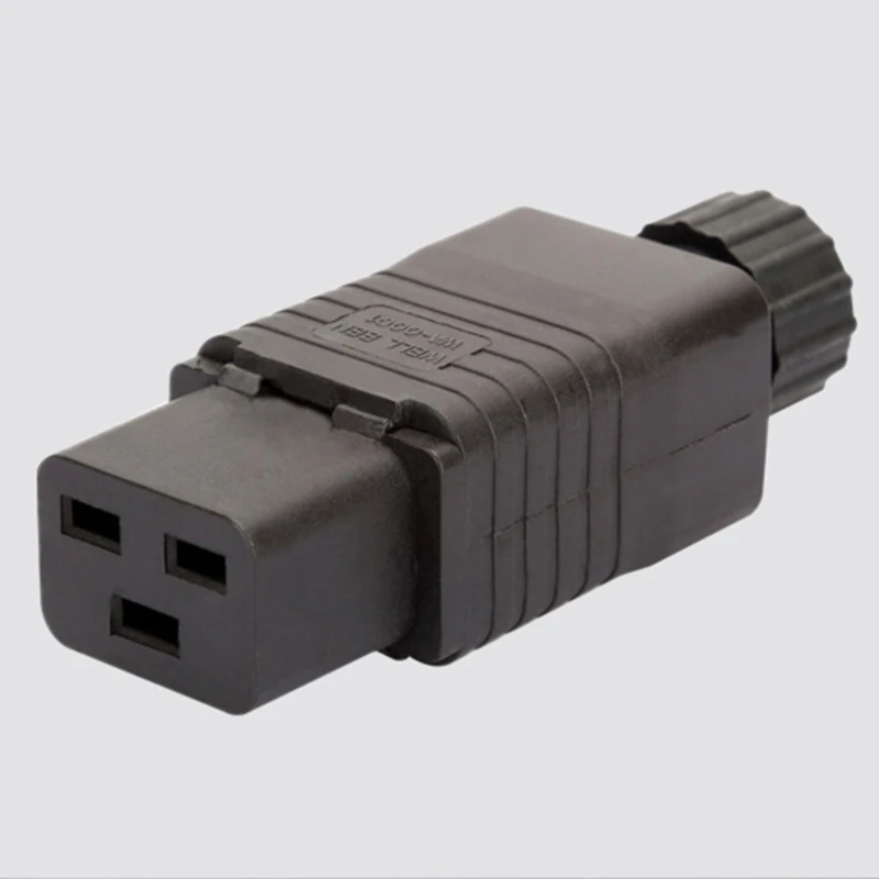 Rewirable Socket IEC PDU UPS 16A 250VAC 320 C 19 plug, IEC C19 DIY plug, conector IEC conector IEC 320 C19 C19 Conector