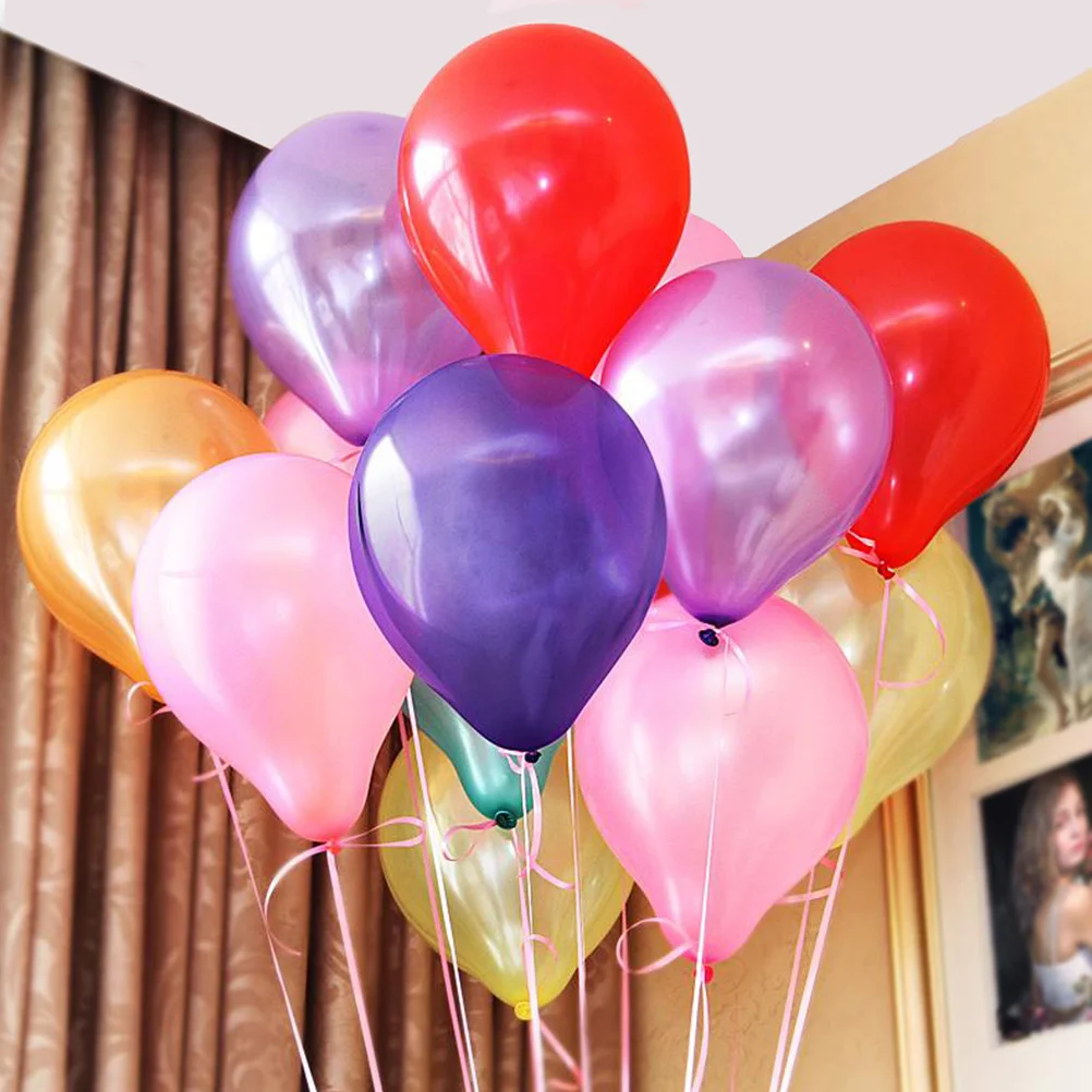

20Pcs Latex Balloons 10Inch Premium Thickened Pearlescent Shining for Party Wedding Birthday Decoration Safe Reusable