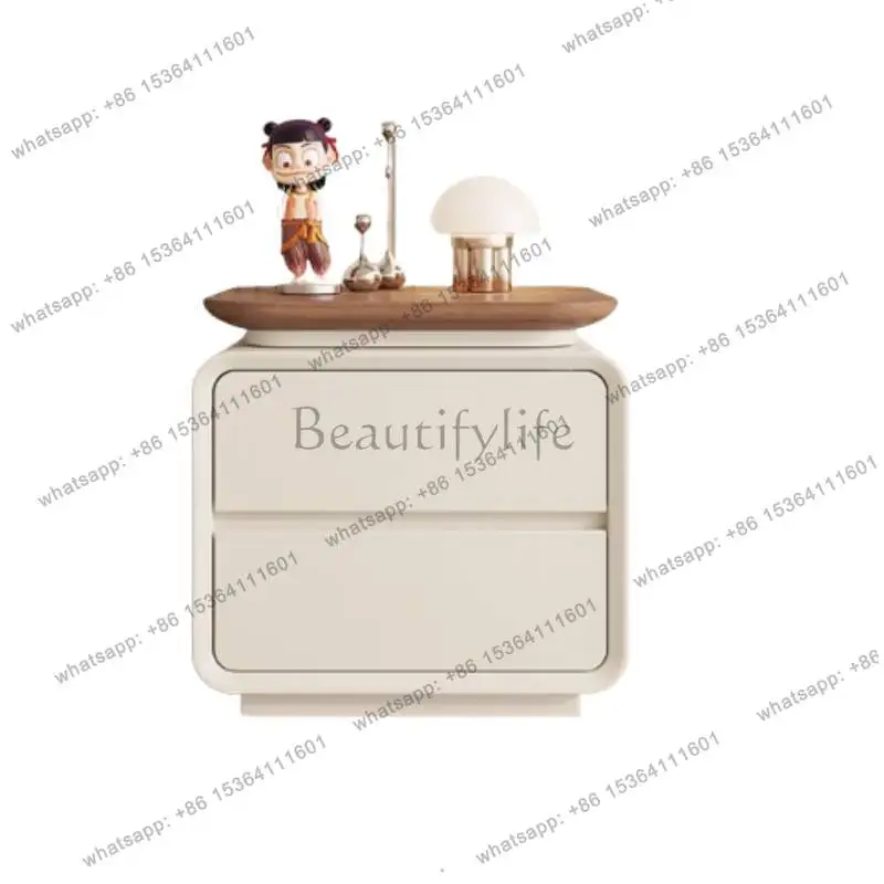 

Italiya Classic Nightstands White Unique Narrow Cute Minimalist Nightstands Storage Modern Mesitas De Noche Home Furniture