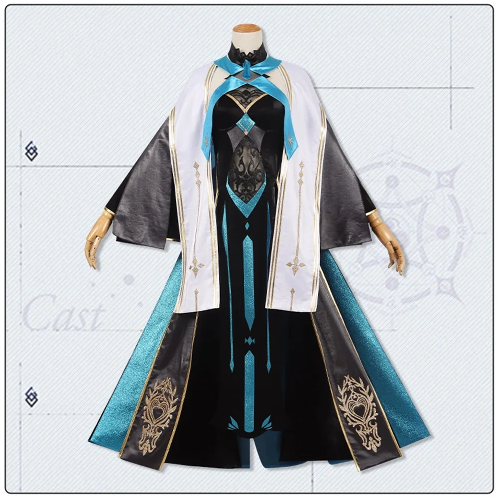 Vivi-Cos Anime Game Ensemble Star Morgan generous splendid appealing trendy Halloween Carnival Role CosPlay Costume Complete Set