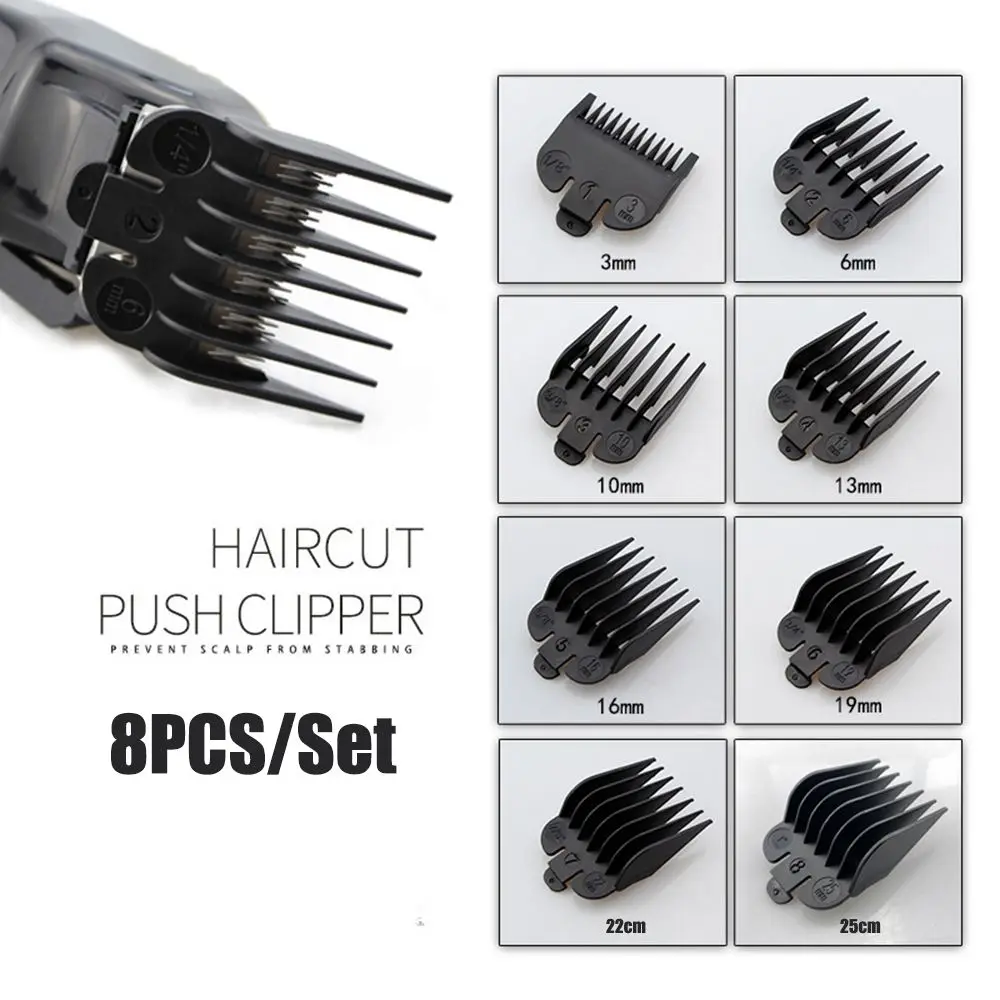 Men Fashion Barber Attachment 1.5/4.5mm Guide Trimmer Guards Hair Clipper Limit Comb