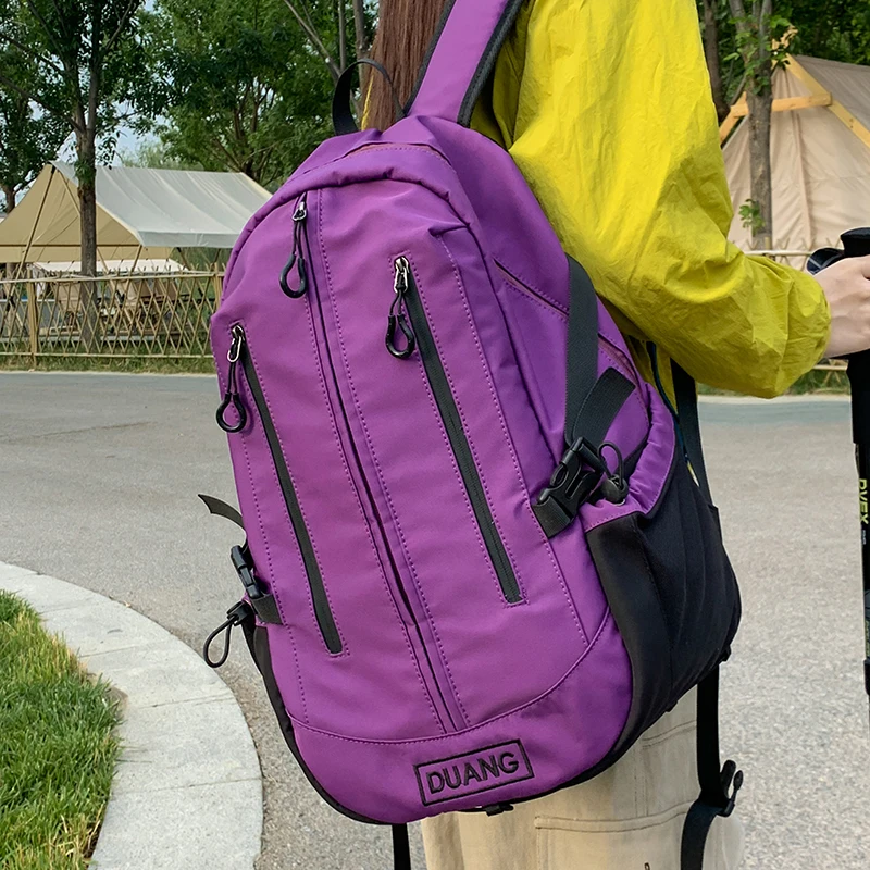 Travel Duffel Backpack Large Capacity Outdoor Sports Business Trip Commuting Bag Leisure Laptop Teenager College Schoolbag