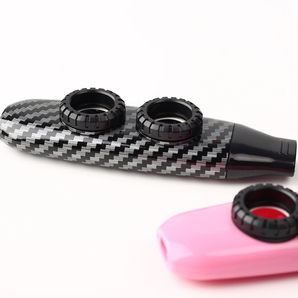 Small Kazoo Musical Instrument Portable Simple Kazoos Instrument Professional ABS for Ukulele Guitar Accompaniment