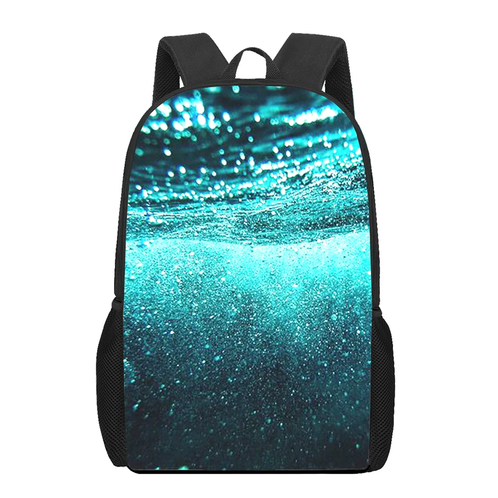 

Beach sea landscape 3D Printed Book Bag Men 16 Inch Backpack For Teen Boys Kindergarten Bagpack Children Mochila