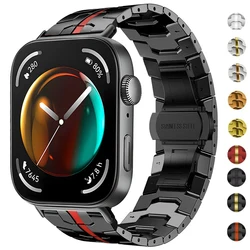 Metal Strap for Huawei Watch Fit 4/4pro Adjustable Bracelet Wristband for Huawei Watch Fit 3 Smart Watch Stainless steel