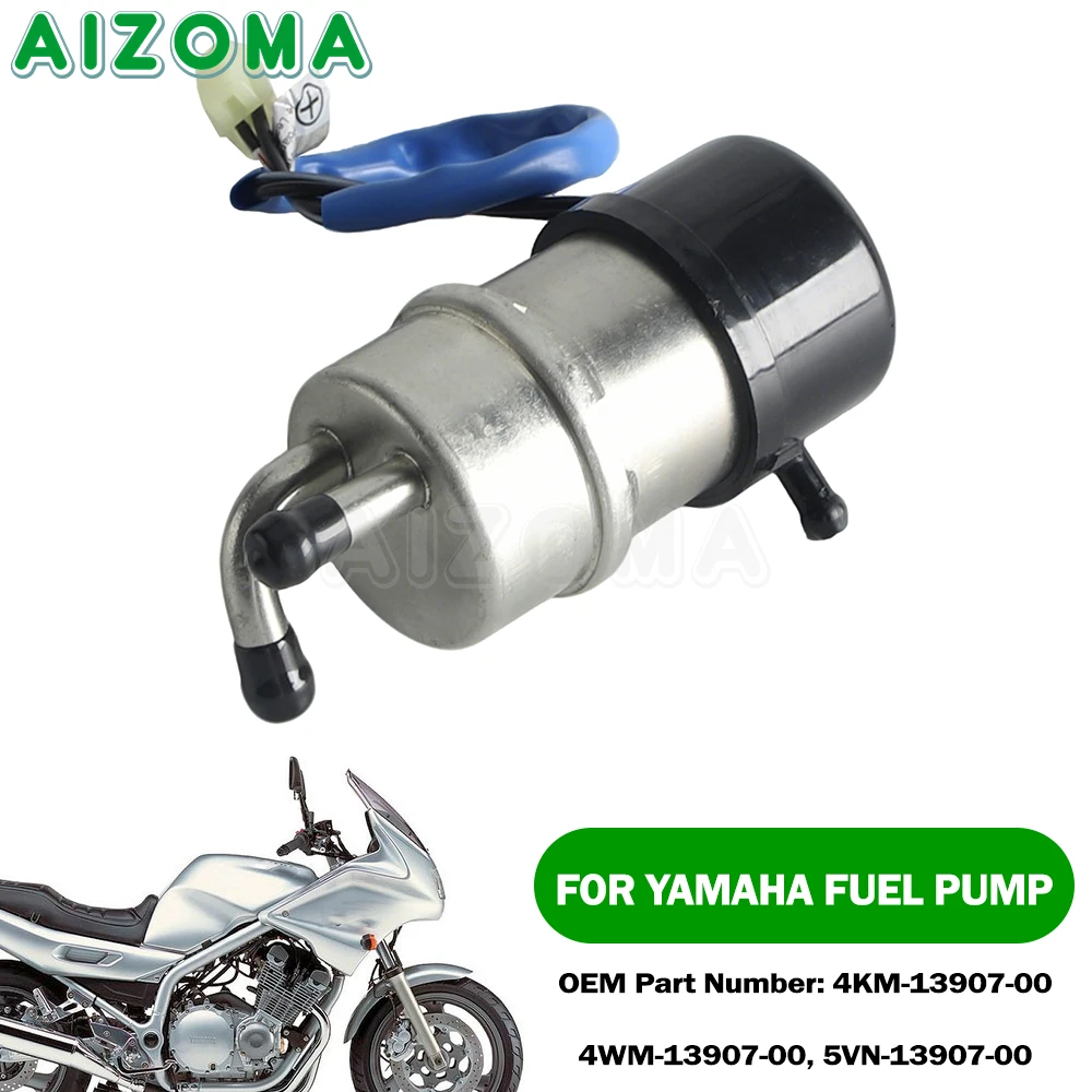 

For Yamaha XJ900 Diversion FZR1000 FZS1000 FAZER FZX750 700 XV1600/1600A/AS/AT XV1700A/AS/AT/ATS Motorcycle 12V Engine Fuel Pump