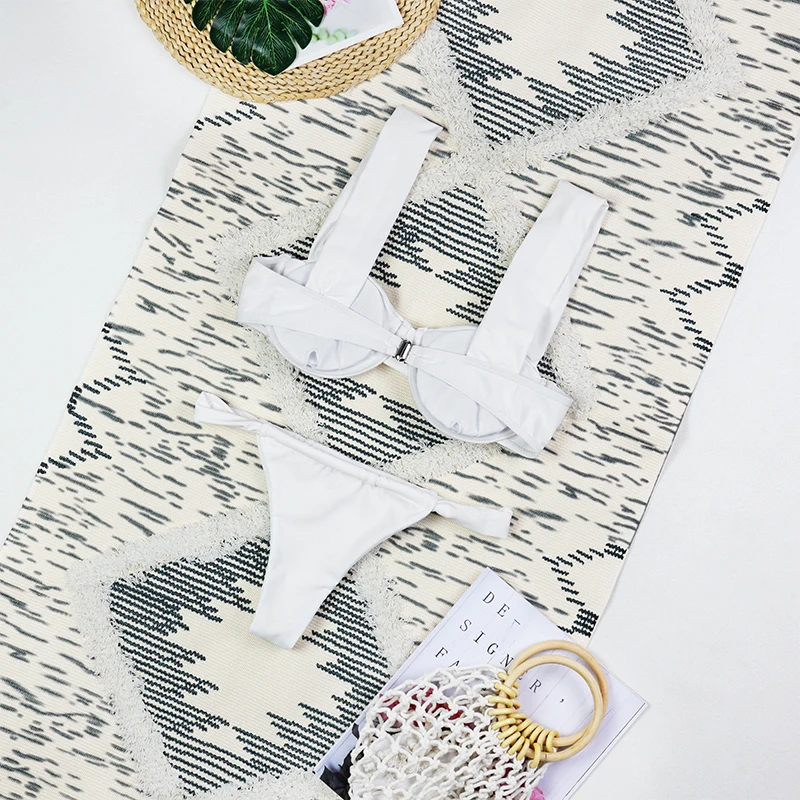 3-teiliges sexy Bikini-Set für Damen, 2025, neue Badebekleidung, langes Kleid, vertuscht, weibliche Strandmode, Badeanzug, Sommer-Schwimmoutfit