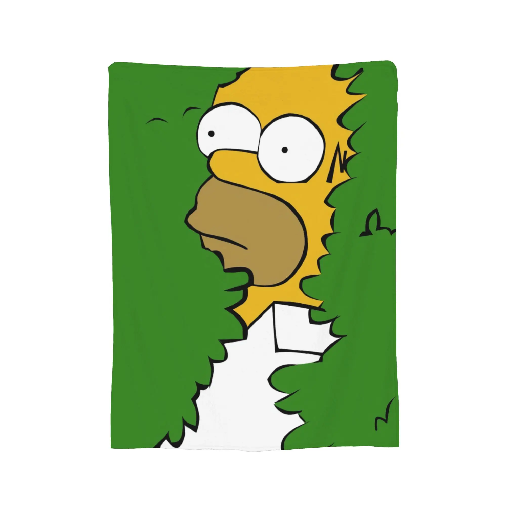 S-Simpsons Cartoon Blanket Coral Fleece Plush  Winter  Breathable Warm Throw Blanket for Bedding Bedroom Quilt