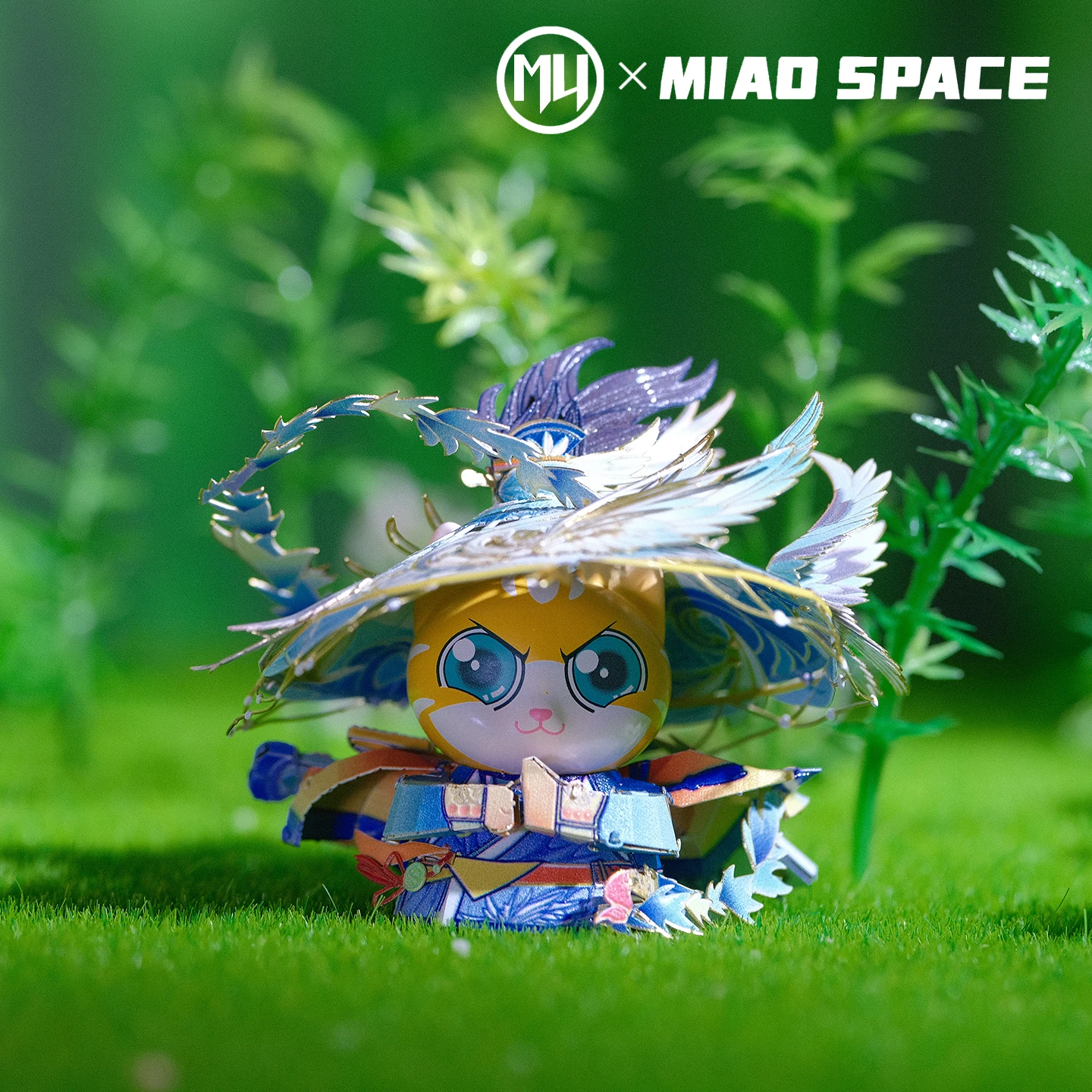 MU Miao Daxia 3D metalen puzzel, doe-het-zelf puzzel speelgoed, bureaudecoratie, stressverlichtend, kleurrijk cadeau voor vriendin