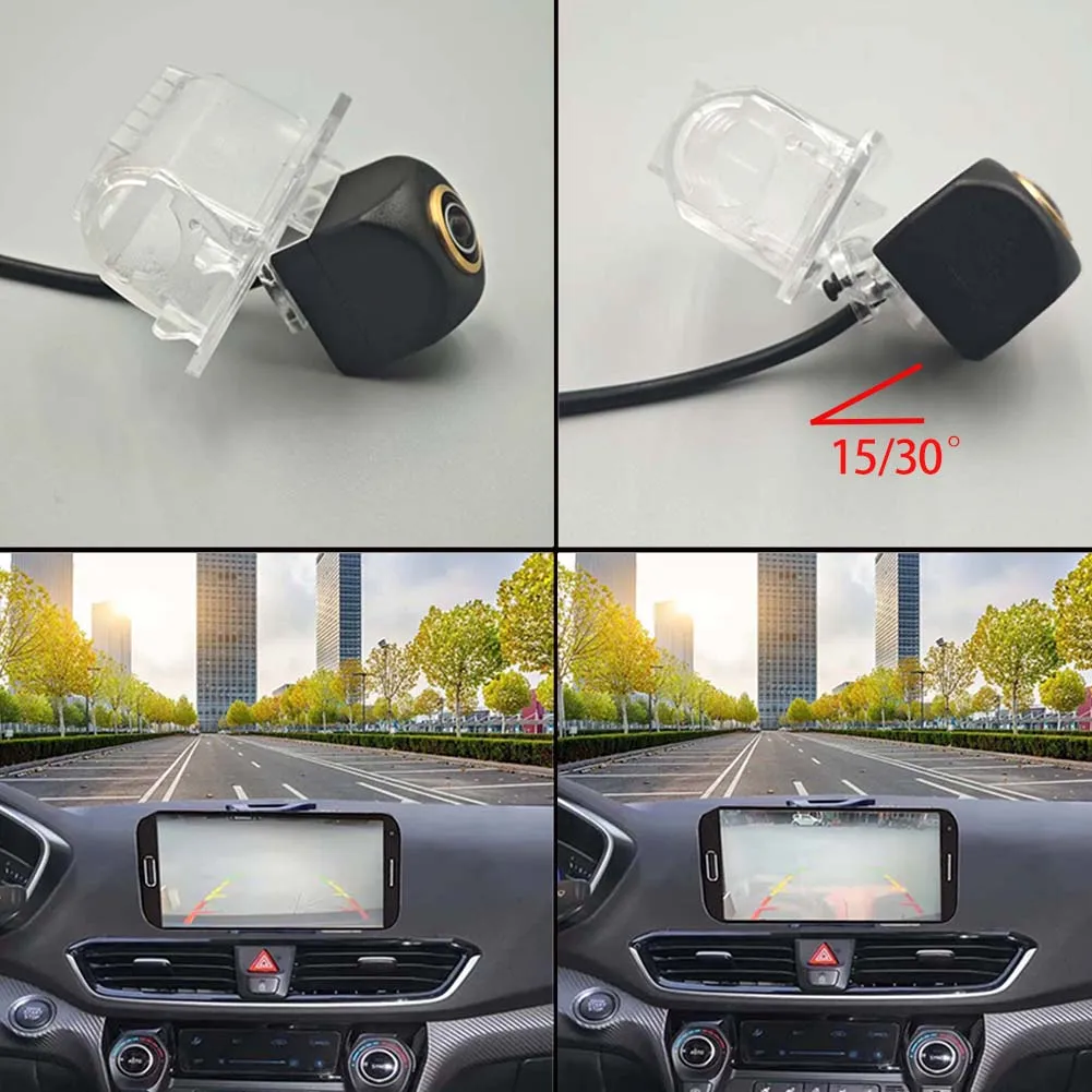 4x Universal Car Camera Angle Bracket for Car Rear View Camera Increase Angle of 15 Degrees or 30 Degrees