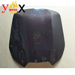 Touring Motorcycle Smoke 4MM Windshield Windscreen Deflector Front Glass For Honda NT700V Deauville NT 700V NT700 NT700VA 06-11