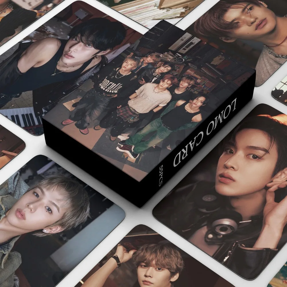 55Pcs/Set Kpop Combination Photocard New Album RIIZING Lomo Card Photo Print Postcards New Arrival Fans Collection Gift