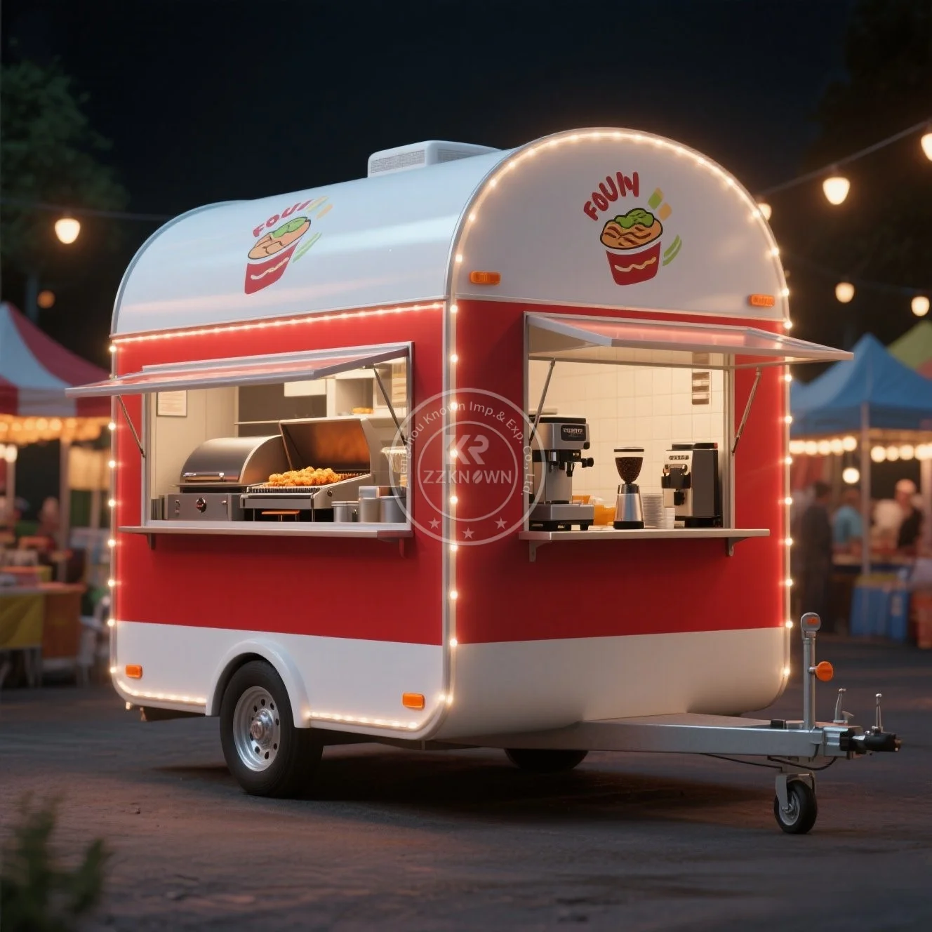 

Австралийский стандарт Food Truck, уличная кухня, фаст-корма для пиццы, хот-догов, крат с сертификацией CE DOT