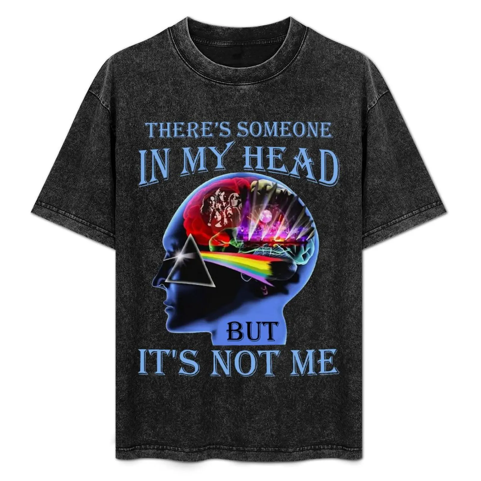 

There's Someone In My Head But It's Not Me T-Shirt Casual Pattern Print Tee Shirt