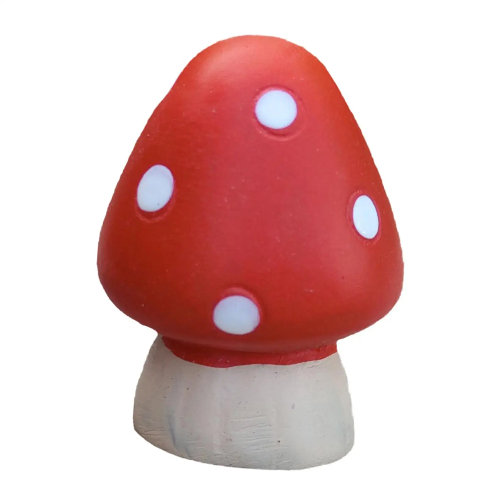 Adorable Red Mushroom Flower Pot Lawn Decorative Decor Mini Mushroom